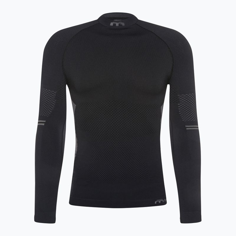 Longsleeve termoaktywny męski Mico M1 Mock Neck nero 6