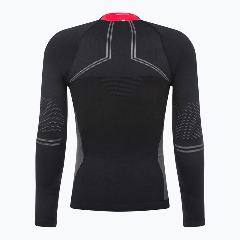 Longsleeve termoaktywny męski Mico M1 Mock Neck nero 7