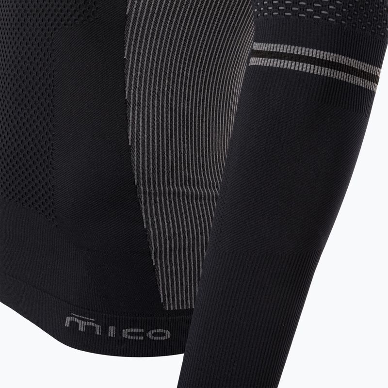Longsleeve termoaktywny męski Mico M1 Mock Neck nero 8