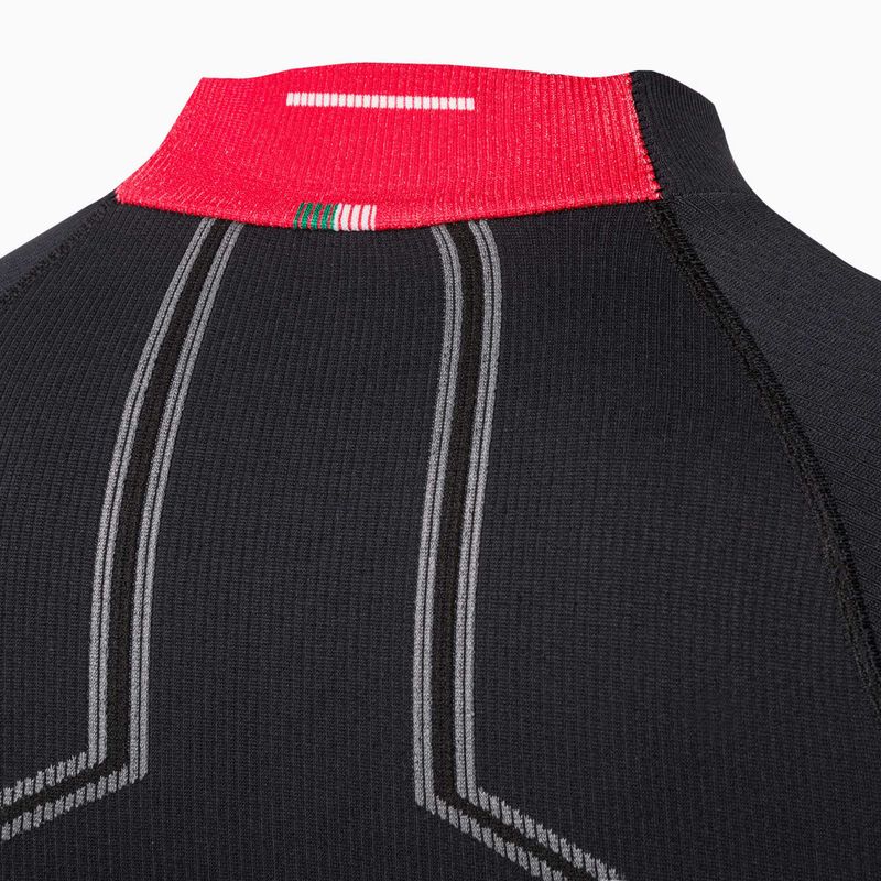 Longsleeve termoaktywny męski Mico M1 Mock Neck nero 9