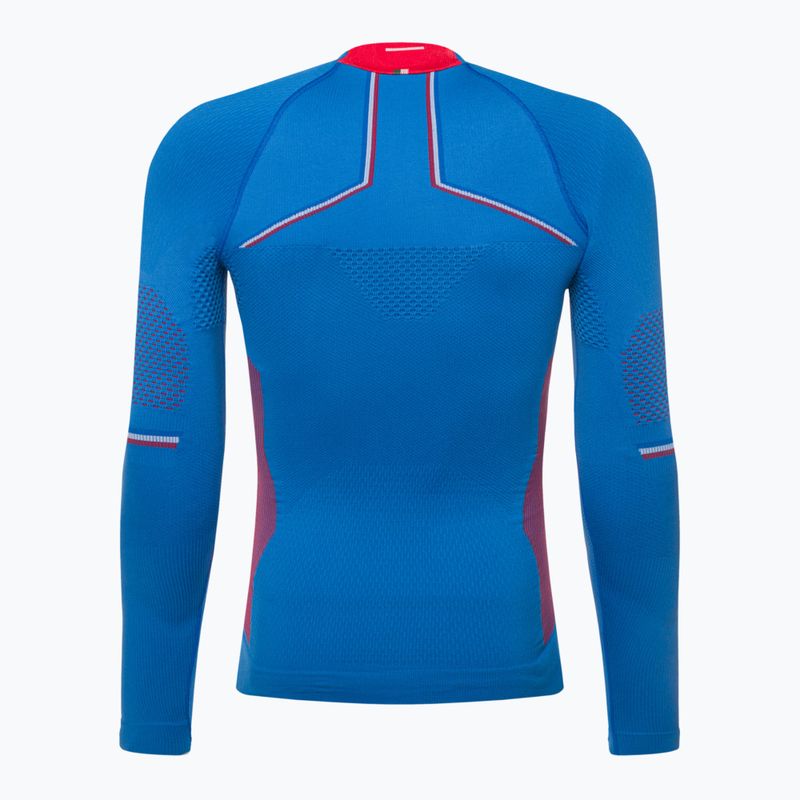 Bluza termoaktywna męska Mico M1 Mock Neck cobalto 8