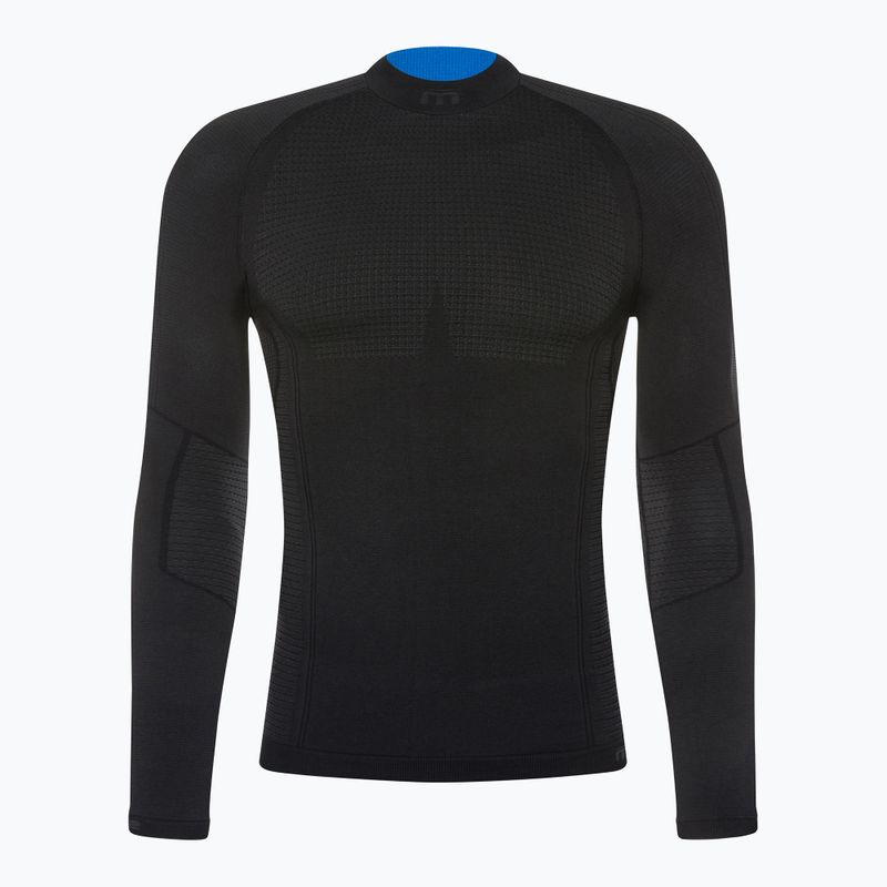 Longsleeve termoaktywny męski Mico Odor Zero Mock Neck nero 6