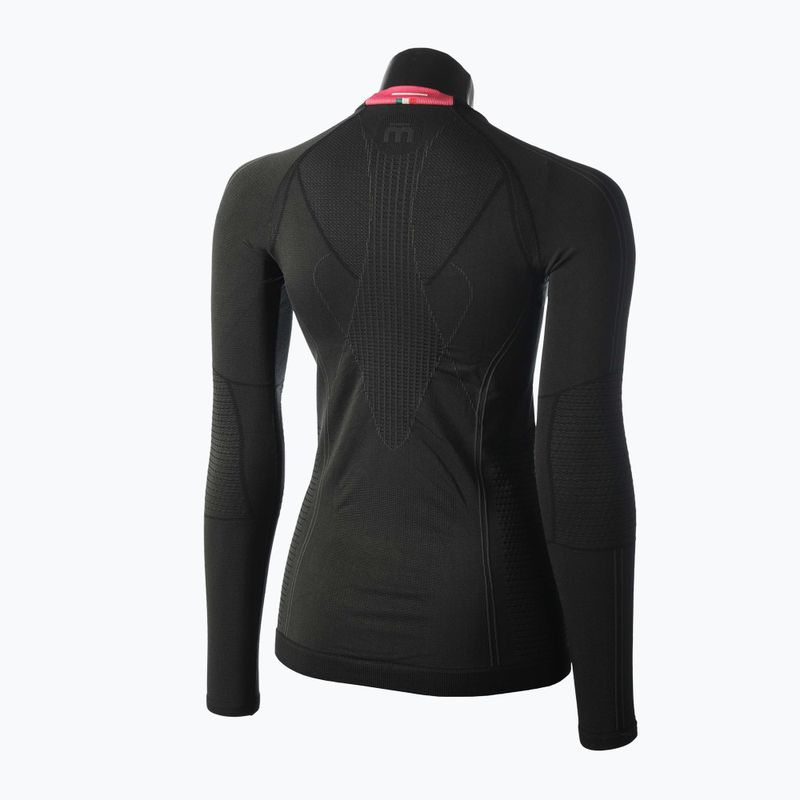 Longsleeve termoaktywny damski Mico Odor Zero Round Neck nero 2