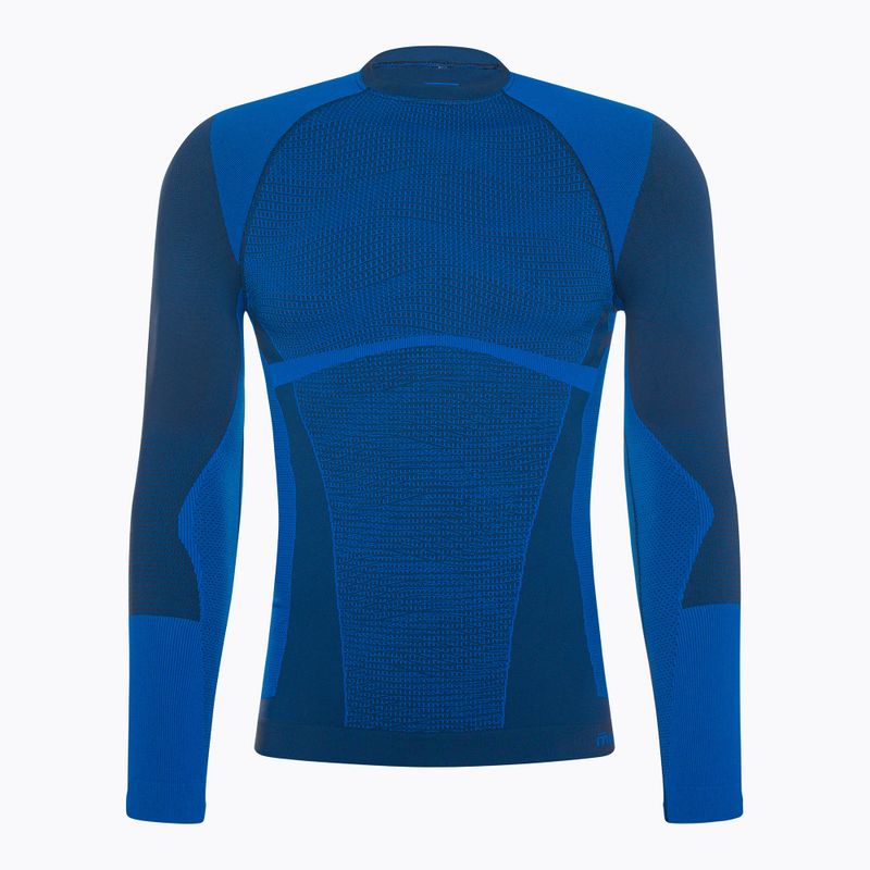 Bluza termoaktywna męska Mico Warm Control Round Neck piombo 5