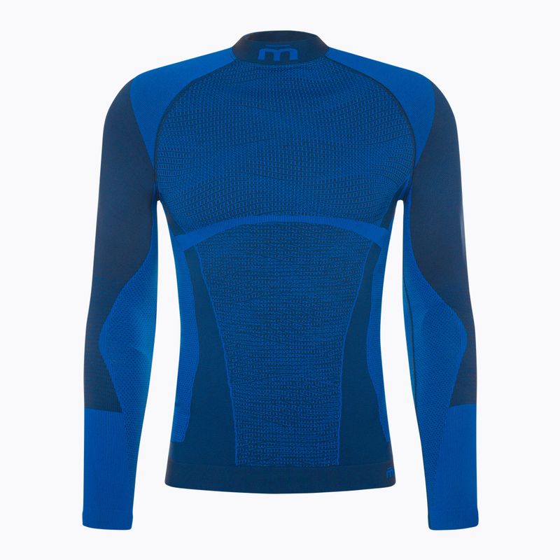 Bluza termoaktywna męska Mico Warm Control Mock Neck piombo 6