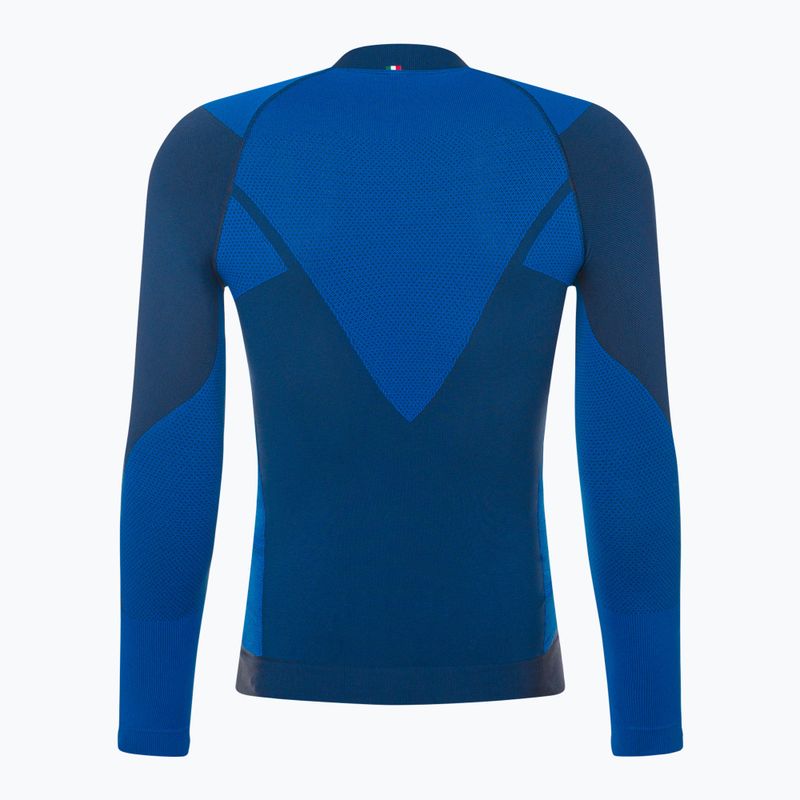 Bluza termoaktywna męska Mico Warm Control Mock Neck piombo 7