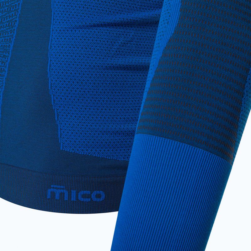 Bluza termoaktywna męska Mico Warm Control Mock Neck piombo 8