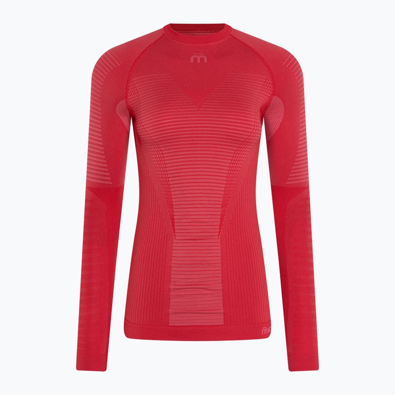 Bluza termoaktywna damska Mico Warm Control Round Neck fragola 6