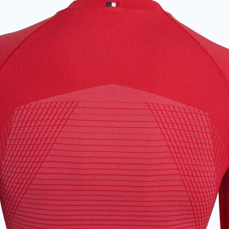 Bluza termoaktywna damska Mico Warm Control Round Neck fragola 10