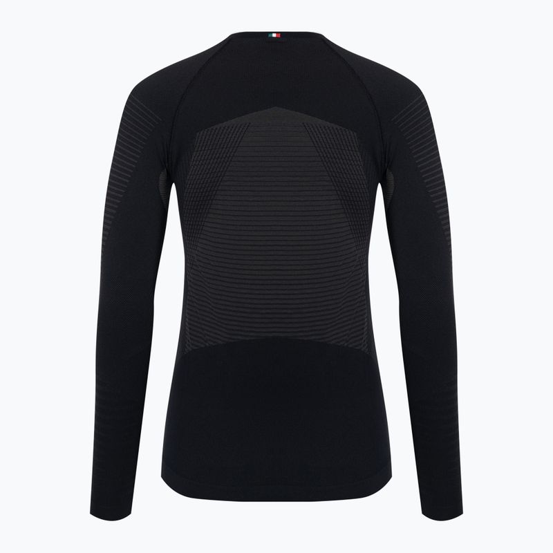Bluza termoaktywna damska Mico Warm Control Round Neck nero 6