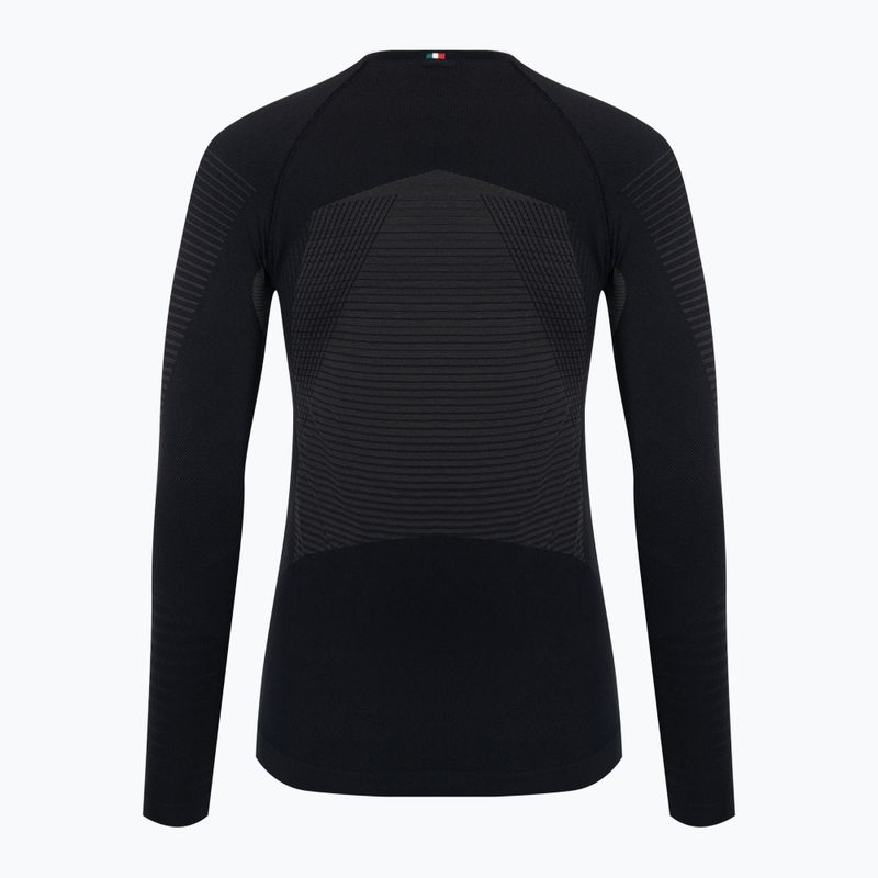 Longsleeve termoaktywny damski Mico Warm Control Round Neck nero 6