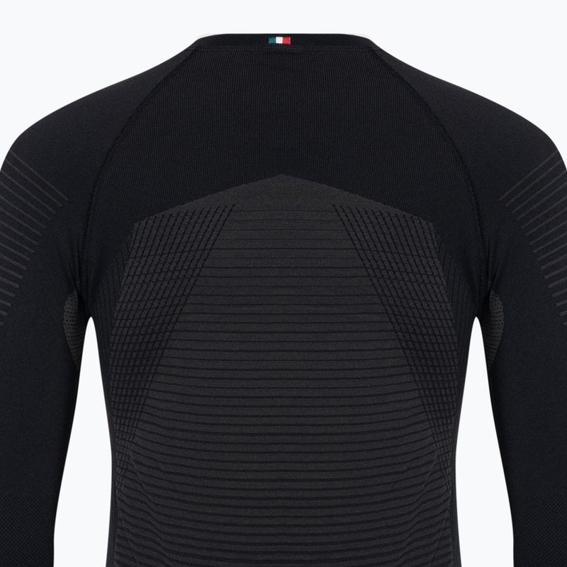 Longsleeve termoaktywny damski Mico Warm Control Round Neck nero 9