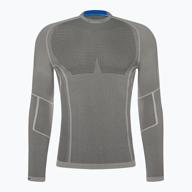 Bluza termoaktywna męska Mico Odor Zero Round Neck grigio 6