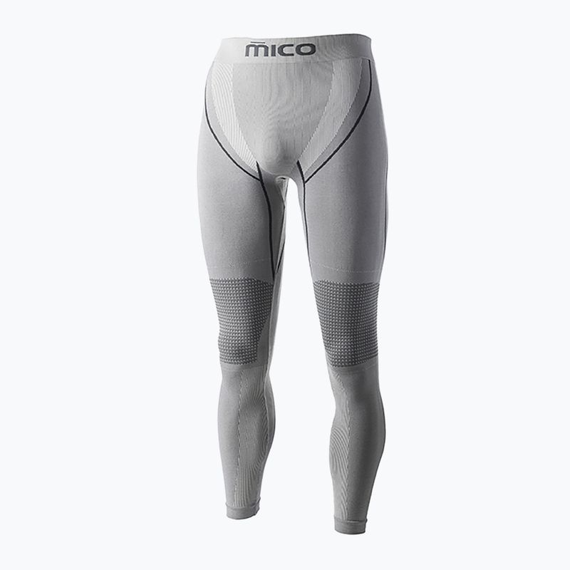 Spodnie termoaktywne męskie Mico Odor Zero Ionic+ grigio