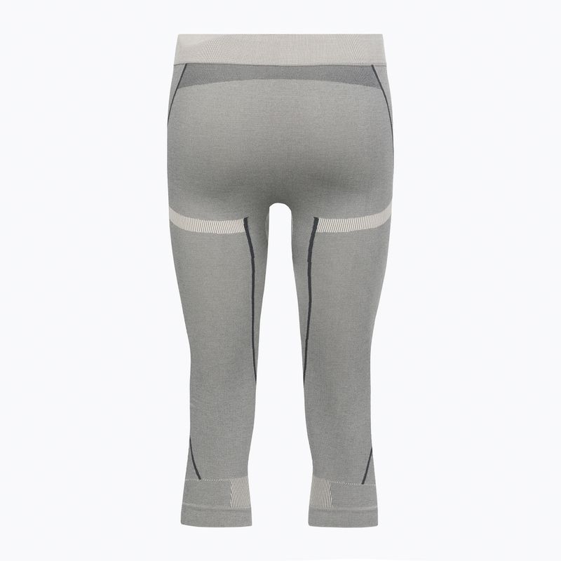 Spodnie termoaktywne męskie Mico Odor Zero Ionic+ 3/4 grigio 2