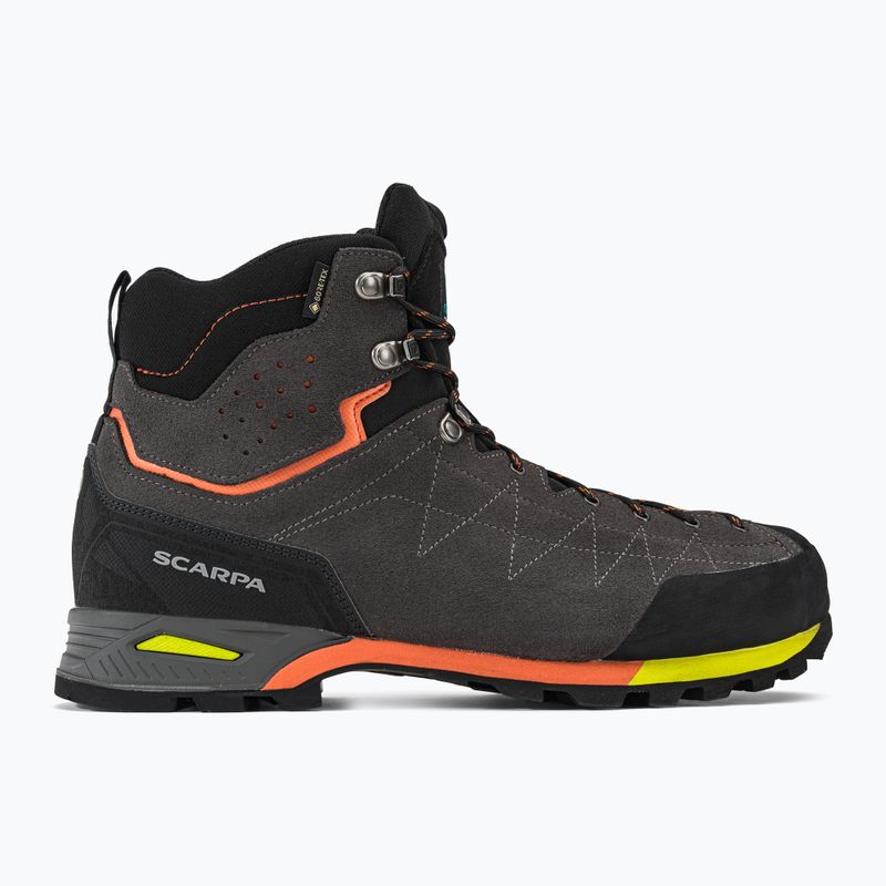 Buty podejściowe  męskie SCARPA Zodiac Plus GTX shark/orange 2