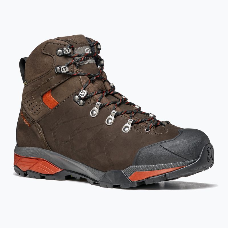 Buty trekkingowe męskie SCARPA ZG Pro GTX dark coffe/rust 12