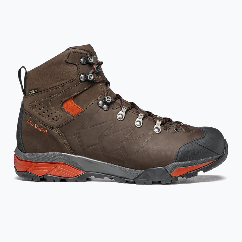 Buty trekkingowe męskie SCARPA ZG Pro GTX dark coffe/rust 13