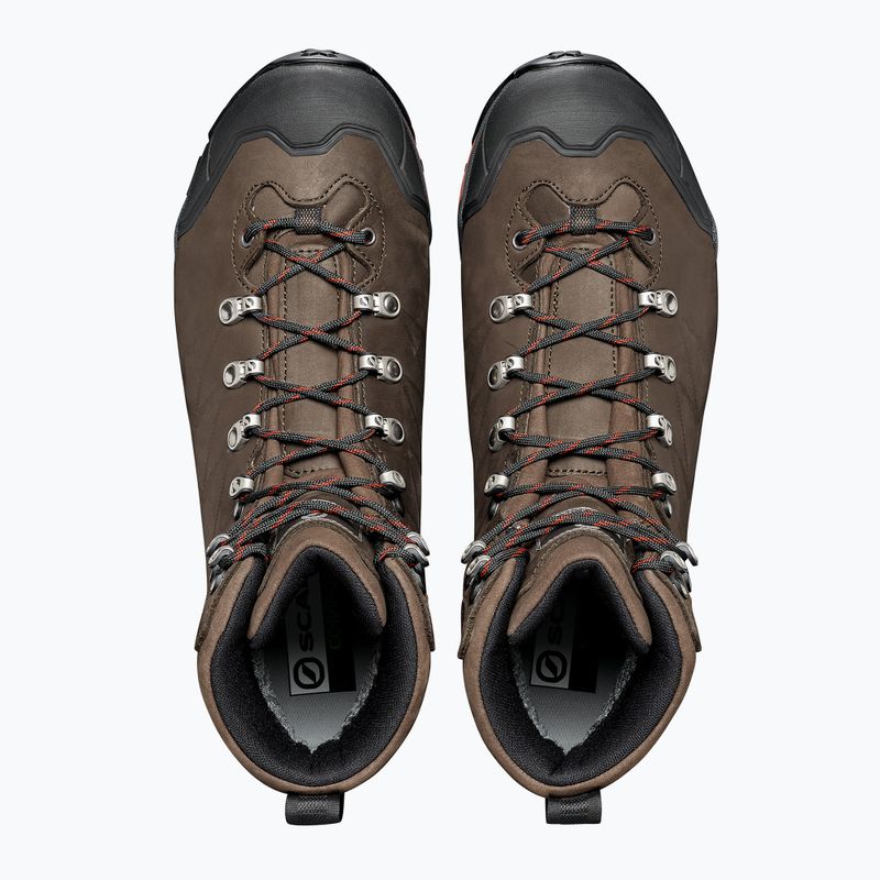 Buty trekkingowe męskie SCARPA ZG Pro GTX dark coffe/rust 17