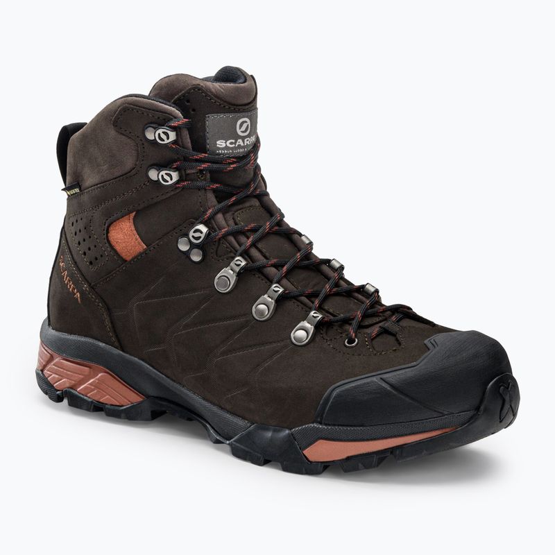 Buty trekkingowe męskie SCARPA ZG Pro GTX dark coffe/rust