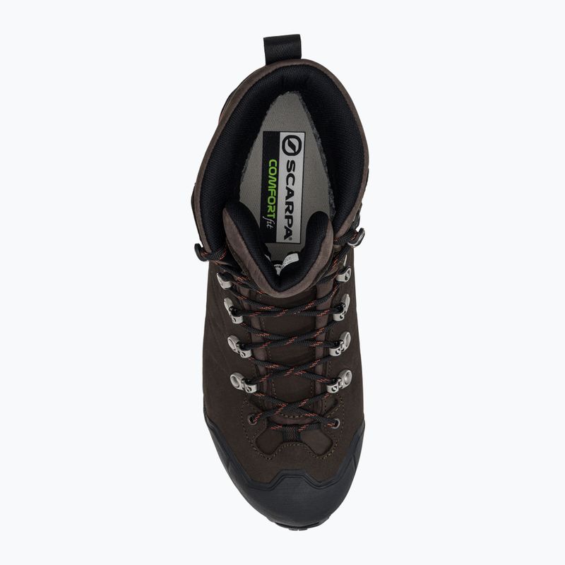 Buty trekkingowe męskie SCARPA ZG Pro GTX dark coffe/rust 6