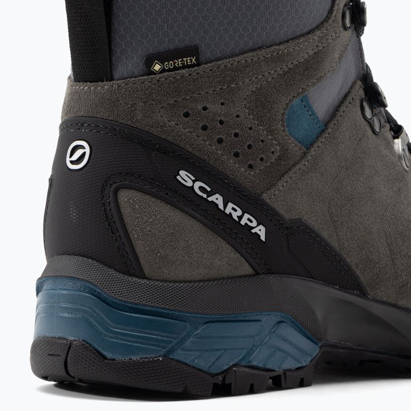 Buty trekkingowe męskie SCARPA ZG Trek GTX titanium/lake blue 8