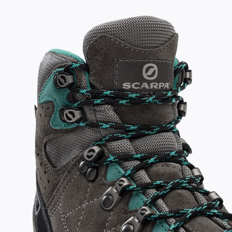 Buty trekkingowe damskie SCARPA Kailash Trek GTX titanium/smoke/lagoon 11