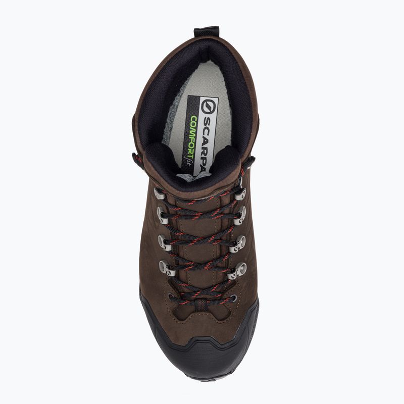 Buty trekkingowe męskie SCARPA ZG Pro GTX dark coffee/rust 6