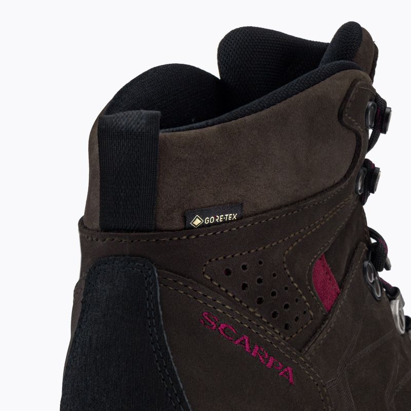 Buty trekkingowe damskie SCARPA ZG Pro GTX dark coffe/red plum 8