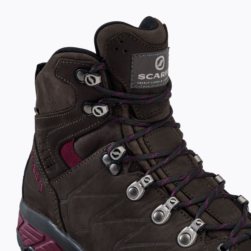Buty trekkingowe damskie SCARPA ZG Pro GTX dark coffe/red plum 9
