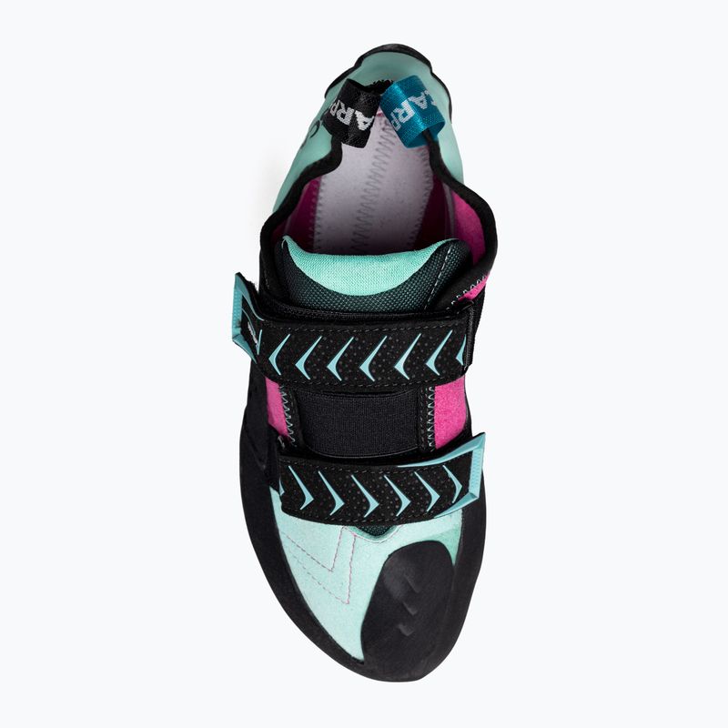 Buty wspinaczkowe damskie SCARPA Vapor V dahlia/aqua 6