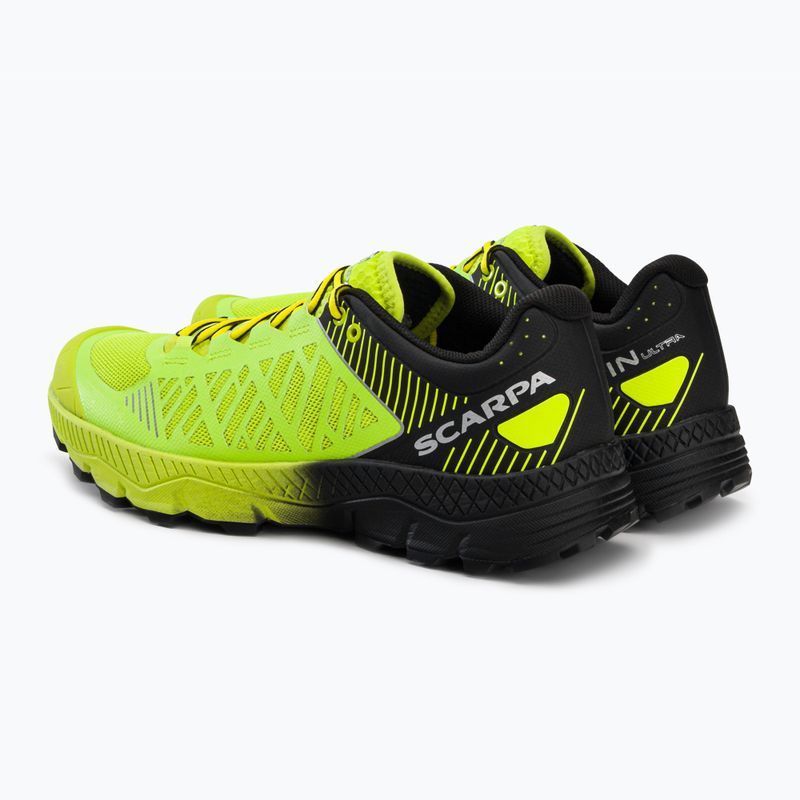 Buty do biegania męskie SCARPA Spin Ultra 2022 acid lime/black 3