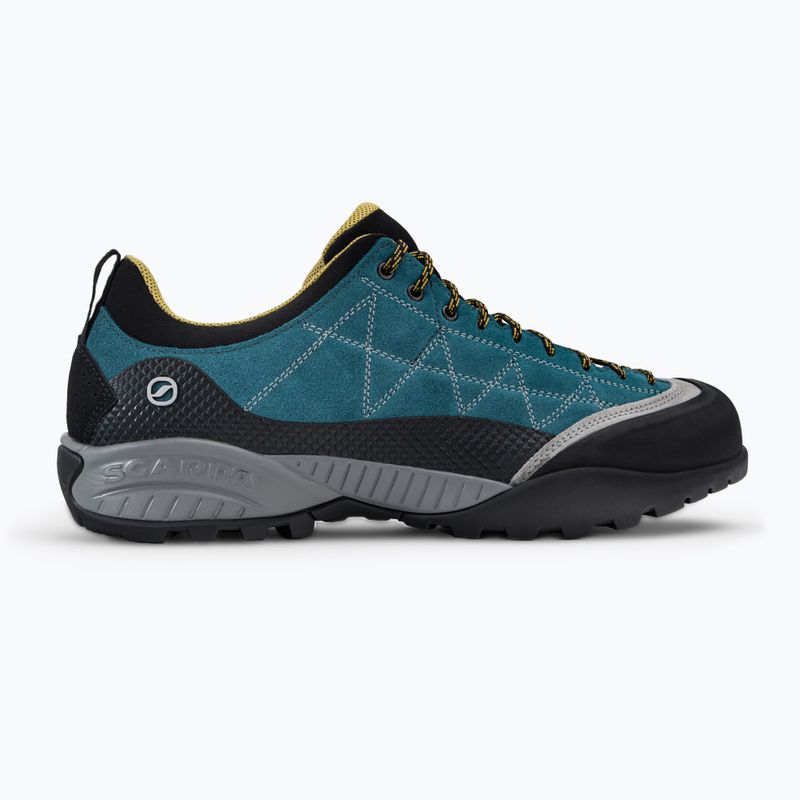 Buty trekkingowe męskie SCARPA Zen Pro lak blue/mustard 2