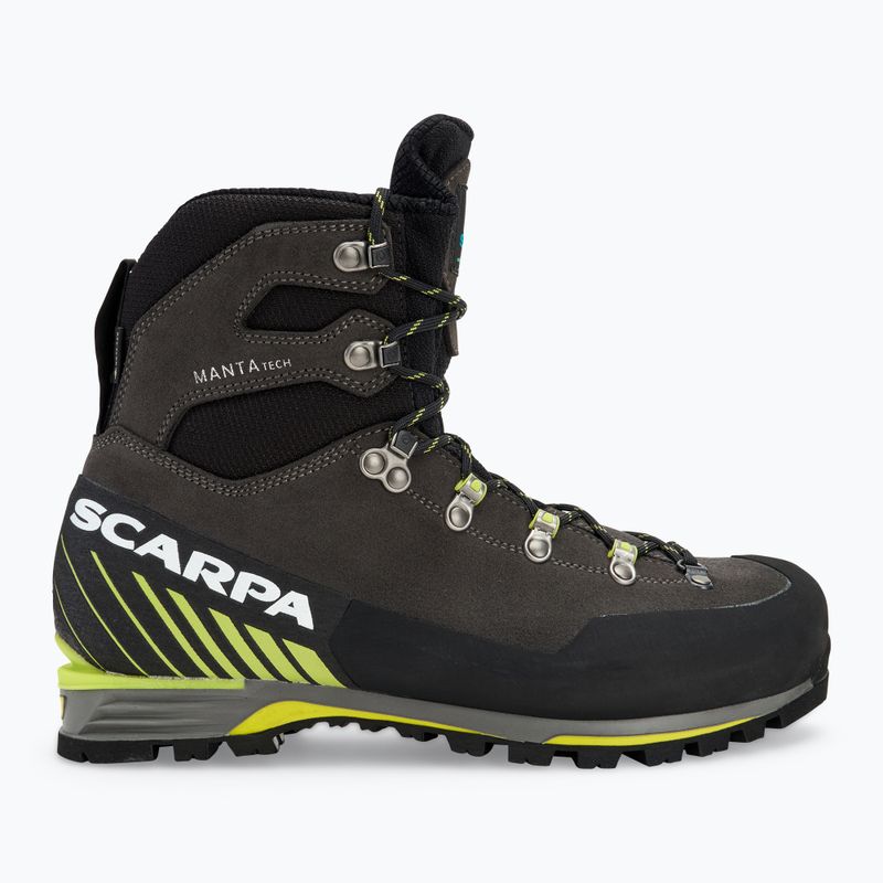 Buty wysokogórskie męskie SCARPA Manta Tech GTX shark/lime 2