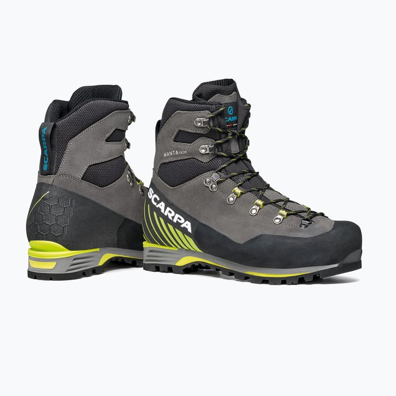 Buty trekkingowe męskie SCARPA Manta Tech Gtx shark/lime 7