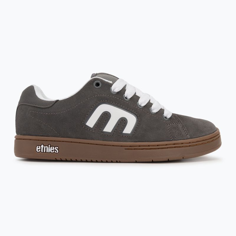 Buty męskie Etnies Callicut grey/white/gum 2