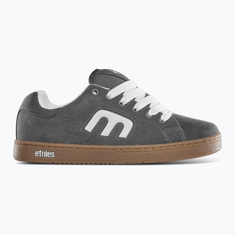 Buty męskie Etnies Callicut grey/white/gum 2
