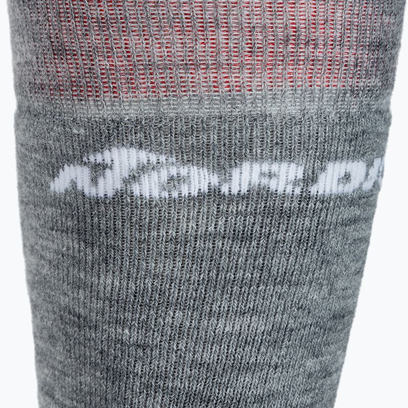 Skarpety narciarskie dziecięce Nordica Multisport Winter JR 2 pary mid grey/red/black + mid grey 4