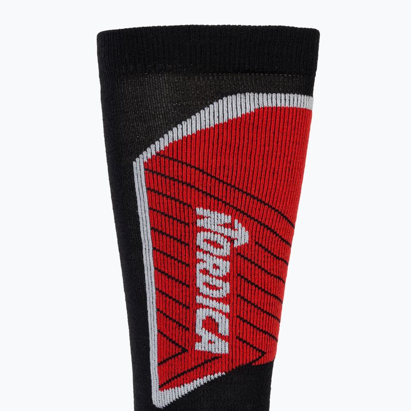 Skarpety narciarskie dziecięce Nordica Tech Junior black/ red/ white 4