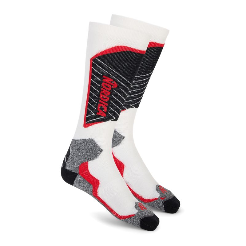 Skarpety narciarskie dziecięce Nordica Tech Junior white/black/red 5
