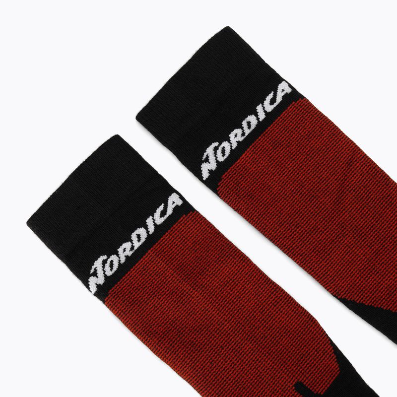 Skarpety narciarskie Nordica Uni 2.0 2 pary grey/ red+black/ red 7
