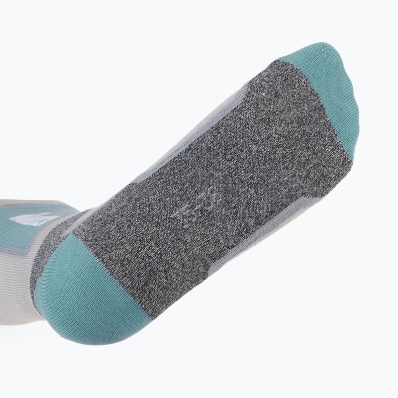 Skarpety narciarskie dziecięce Nordica Tech Junior grey/lichen blue/cool grey 4