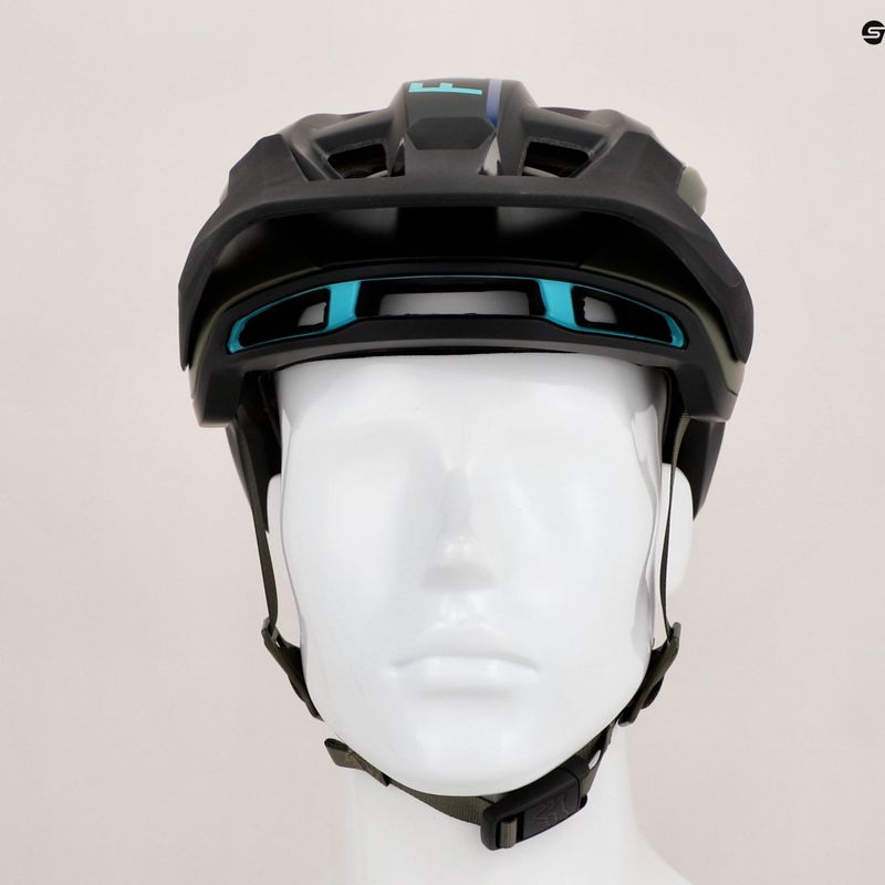 Kask rowerowy Fox Racing Speedframe Pro Blocked army 14