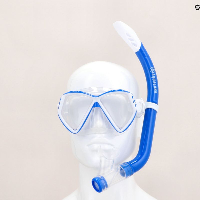 Zestaw do snorkelingu dziecięcy Aqualung Cub Combo transparent/blue 12