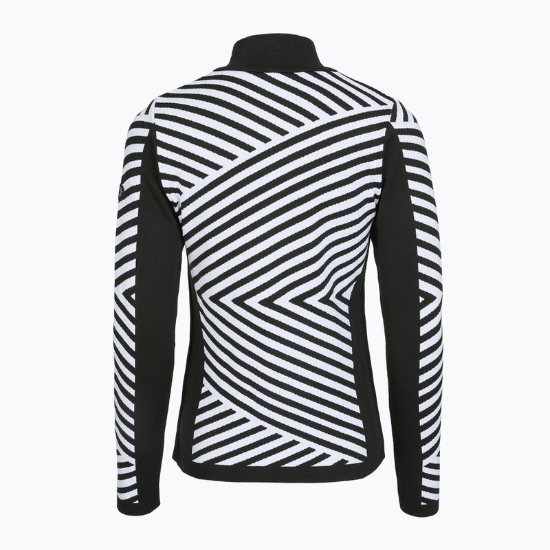 Bluza termoaktywna damska Newland Coral Full Zip black/white 2