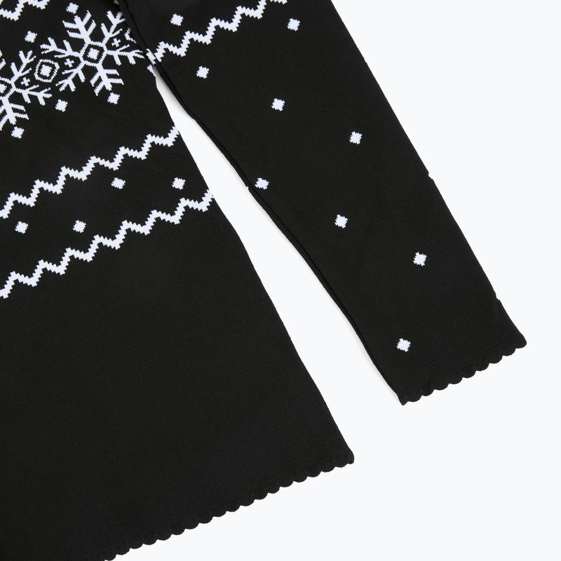 Bluza termoaktywna damska Newland Groenlandia Half Zip black/white 4