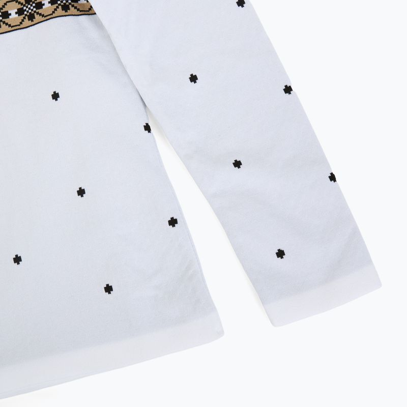 Bluza termoaktywna damska Newland Isalind Half Zip white/black 4