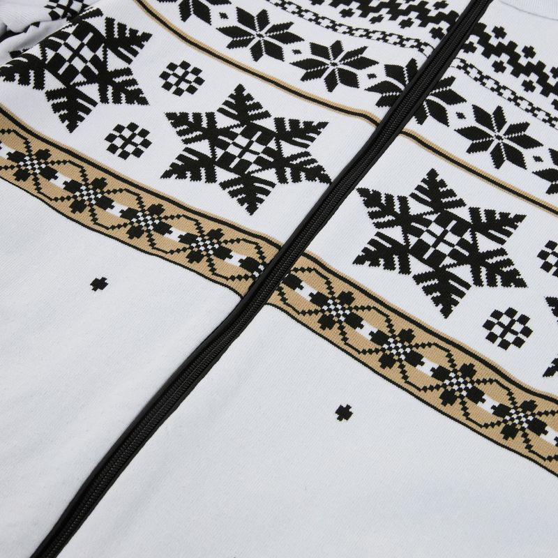 Bluza termoaktywna damska Newland Jadis Full Zip white/black 3