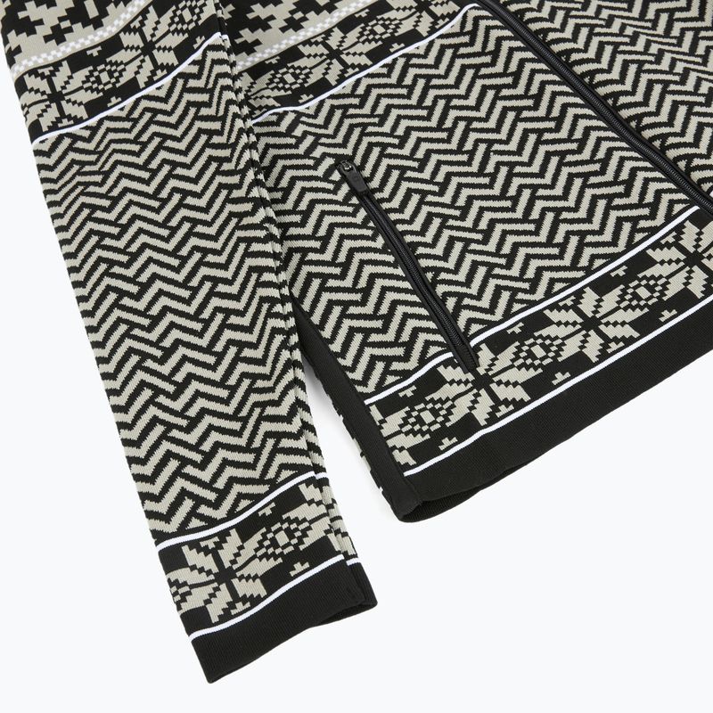 Bluza termoaktywna damska Newland Kylie Full Zip black/stone 4