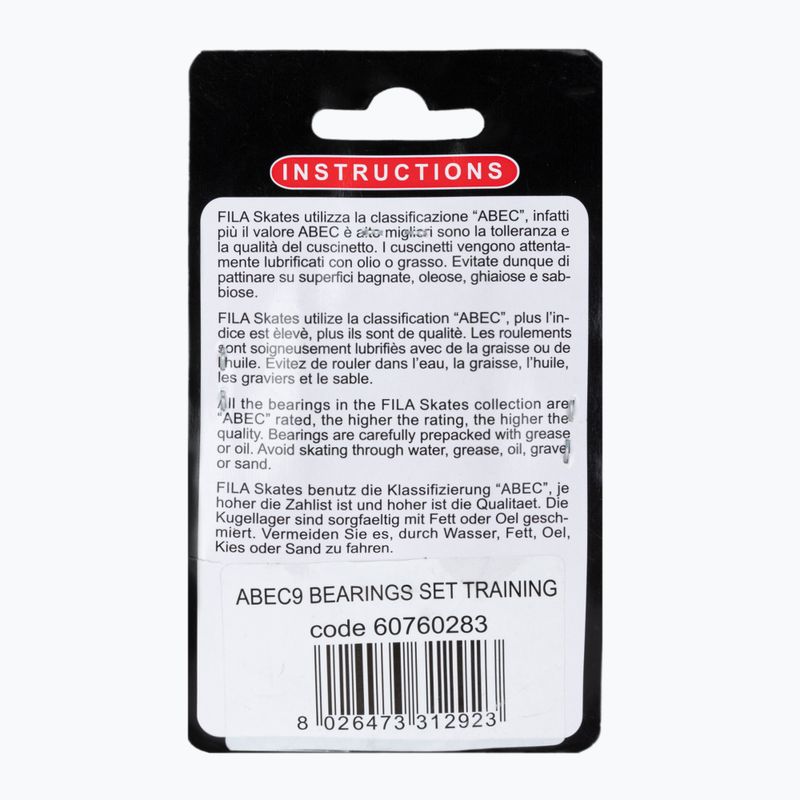 Łożyska FILA ABEC 9 Bearings Set Training 16 szt. 2